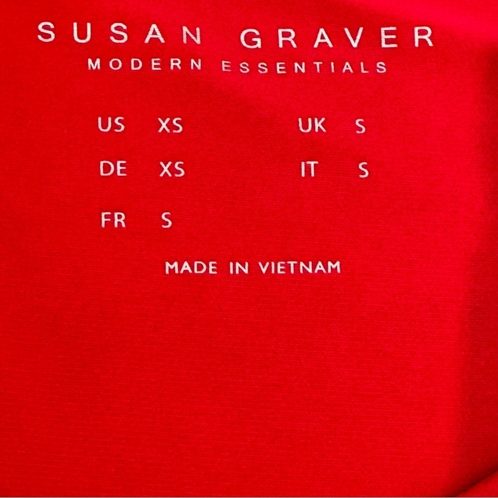 Susan Graver Weekend Pink Crew Neck Long Tunic Pockets - Picture 6 of 9